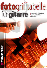 Fotogrifftabelle für Gitarre