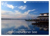 EINTAUCHEN - Cospudener See (Wandkalender 2025 DIN A4 quer), CALVENDO Monatskalender