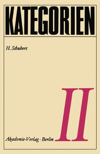 Kategorien II