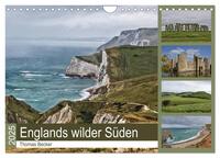 Englands wilder Süden (Wandkalender 2025 DIN A4 quer), CALVENDO Monatskalender