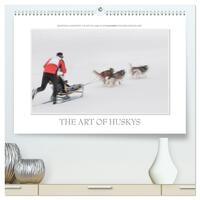 Emotionale Momente: The Art of Huskys. / CH-Version (hochwertiger Premium Wandkalender 2025 DIN A2 quer), Kunstdruck in Hochglanz