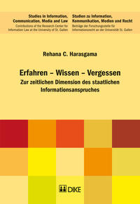 Erfahren – Wissen – Vergessen