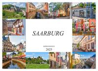 Saarburg Impressionen (Wandkalender 2025 DIN A2 quer), CALVENDO Monatskalender