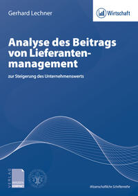 Analyse des Beitrags von Lieferantenmanagement