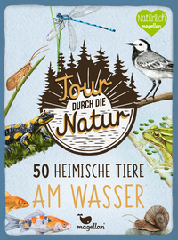 Tour durch die Natur - 50 heimische Tiere am Wasser