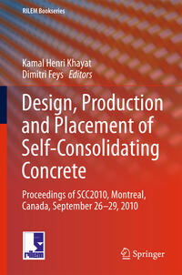 Design, Production and Placement of Self-Consolidating Concrete