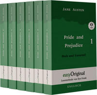 Pride and Prejudice / Stolz und Vorurteil - 6 Teile Softcover - (Buch +MP3 Audio-CD) - Lesemethode von Ilya Frank - Zweisprachige Ausgabe Englisch-Deutsch