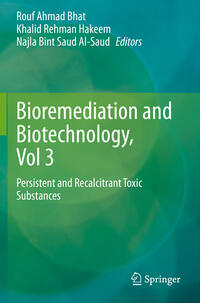 Bioremediation and Biotechnology, Vol 3