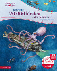 20.000 Meilen unter dem Meer (Weltliteratur und Musik mit CD und zum Streamen, Bd.)