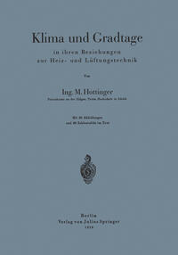 Klima und Gradtage in ihren Beziehungen zur Heiz- und Lüftungstechnik