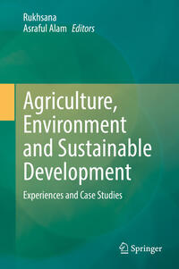 Agriculture, Environment and Sustainable Development