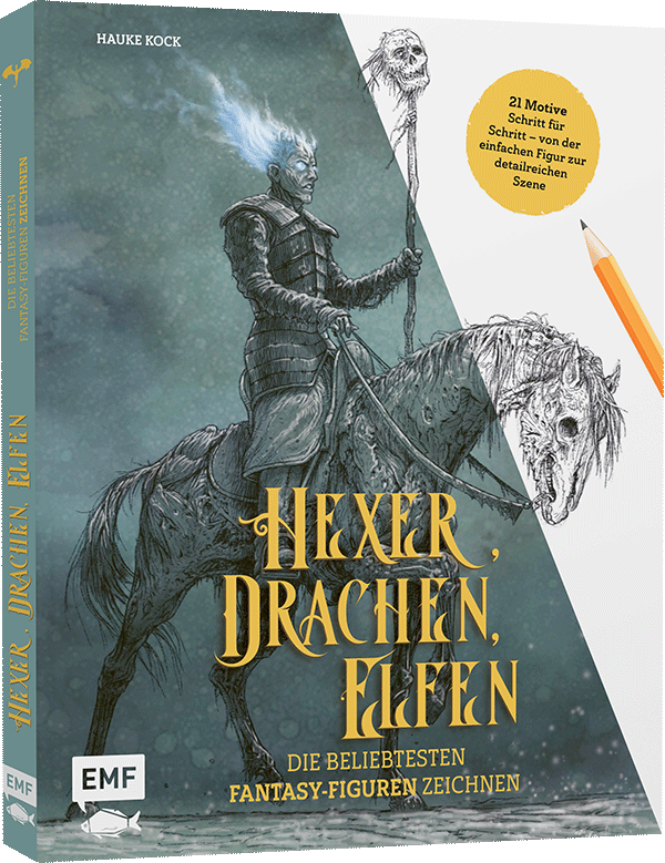 Hexer, Drachen, Elfen – die beliebtesten Fantasy-Figuren zeichnen