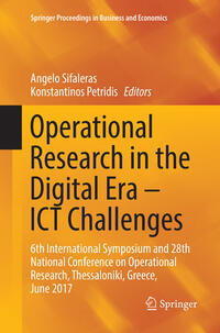 Operational Research in the Digital Era – ICT Challenges