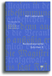 Rechtshistorische Schriften II