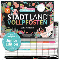 DENKRIESEN - STADT LAND VOLLPFOSTEN® - JUNIOR EDITION "Jeder Punkt zählt." - A4