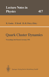 Quark Cluster Dynamics