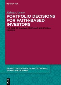 Portfolio Decisions for Faith-Based Investors