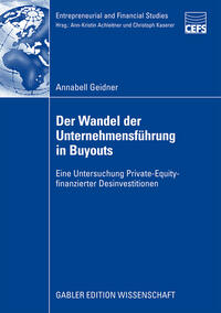 Der Wandel der Unternehmensführung in Buyouts