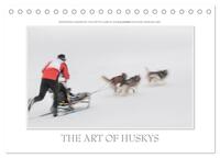 Emotionale Momente: The Art of Huskys. / CH-Version (Tischkalender 2025 DIN A5 quer), CALVENDO Monatskalender