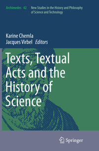 Texts, Textual Acts and the History of Science