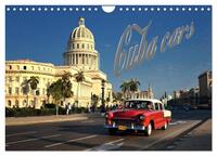 Cuba Cars (Wandkalender 2025 DIN A4 quer), CALVENDO Monatskalender