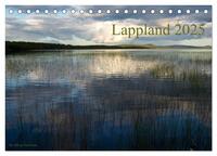 Lappland 2025 (Tischkalender 2025 DIN A5 quer), CALVENDO Monatskalender