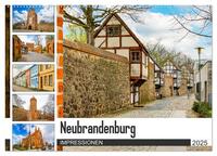 Neubrandenburg Impressionen (Wandkalender 2025 DIN A2 quer), CALVENDO Monatskalender