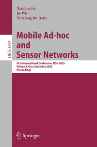 Mobile Ad-hoc and Sensor Networks