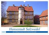 Hansestadt Salzwedel (Wandkalender 2025 DIN A3 quer), CALVENDO Monatskalender