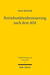 Betriebsstättenbesteuerung nach dem AOA