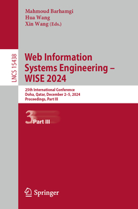 Web Information Systems Engineering – WISE 2024