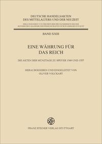 Eine Währung für das Reich