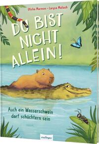 Du bist nicht allein! Auch ein Wasserschwein darf schüchtern sein