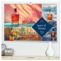 Spirit of Whisky (hochwertiger Premium Wandkalender 2025 DIN A2 quer), Kunstdruck in Hochglanz