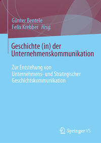 Geschichte (in) der Unternehmenskommunikation