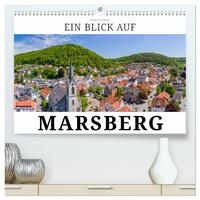 Ein Blick auf Marsberg (hochwertiger Premium Wandkalender 2025 DIN A2 quer), Kunstdruck in Hochglanz