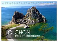 Olchon - Insel im Baikalsee (Tischkalender 2025 DIN A5 quer), CALVENDO Monatskalender