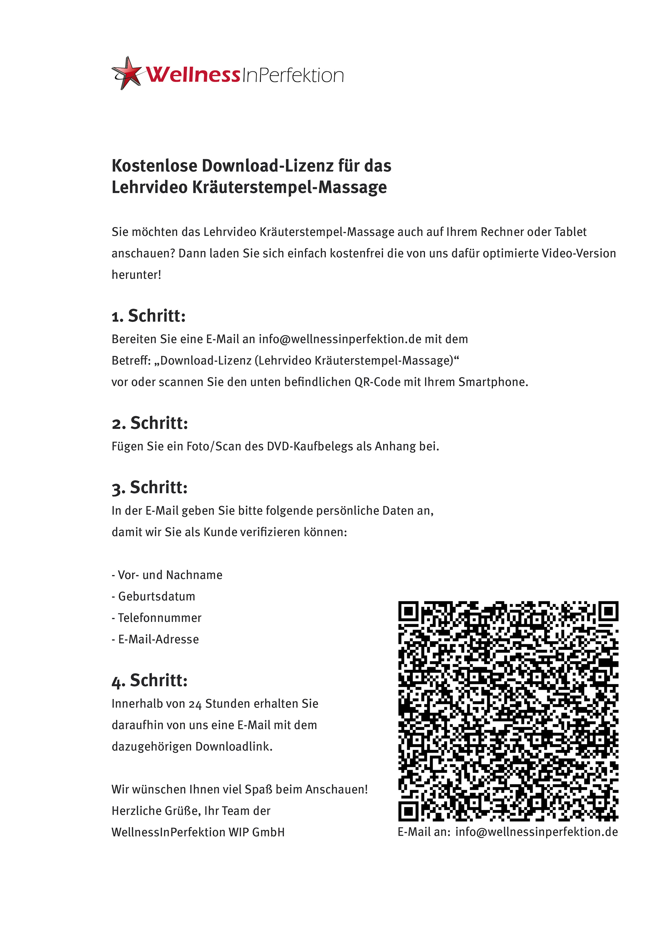 DVD Kräuterstempel-Massage (Lehrvideo) | Für Anfänger und Profis | Inkl. kostenloser Tablet-/Smartphone-Version zum Download