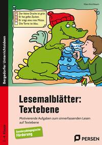 Lesemalblätter: Textebene