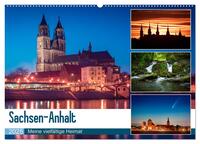 Sachsen-Anhalt - Meine vielfältige Heimat (Wandkalender 2025 DIN A2 quer), CALVENDO Monatskalender