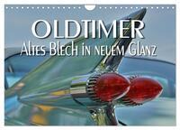 Oldtimer - Altes Blech in neuem Glanz (Wandkalender 2025 DIN A4 quer), CALVENDO Monatskalender