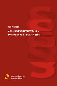 Zölle und Verbrauchsteuer, Internationales Steuerrecht