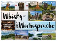 Whisky-Werbesprüche (Wandkalender 2025 DIN A4 quer), CALVENDO Monatskalender