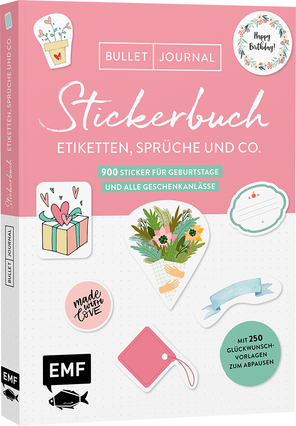 Bullet Journal – Stickerbuch – Etiketten, Sprüche und Co.