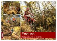 Enduro Mit Speed durch`s Gelände (Wandkalender 2025 DIN A3 quer), CALVENDO Monatskalender