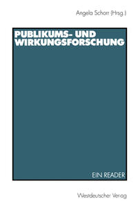 Publikums- und Wirkungsforschung