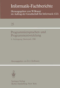 Programmiersprachen und Programmentwicklung