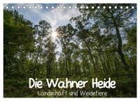 Die Wahner Heide - Landschaft und Weidetiere (Tischkalender 2025 DIN A5 quer), CALVENDO Monatskalender