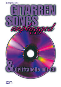 Gitarren Songs unplugged mit CD