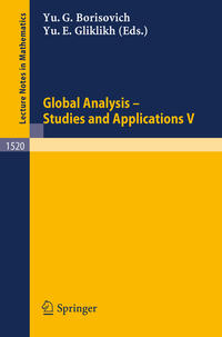 Global Analysis - Studies and Applications V